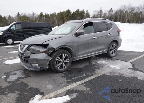 2018 Nissan Rogue Sl из США, поврежденный, VIN 5N1AT2MT2JC737255